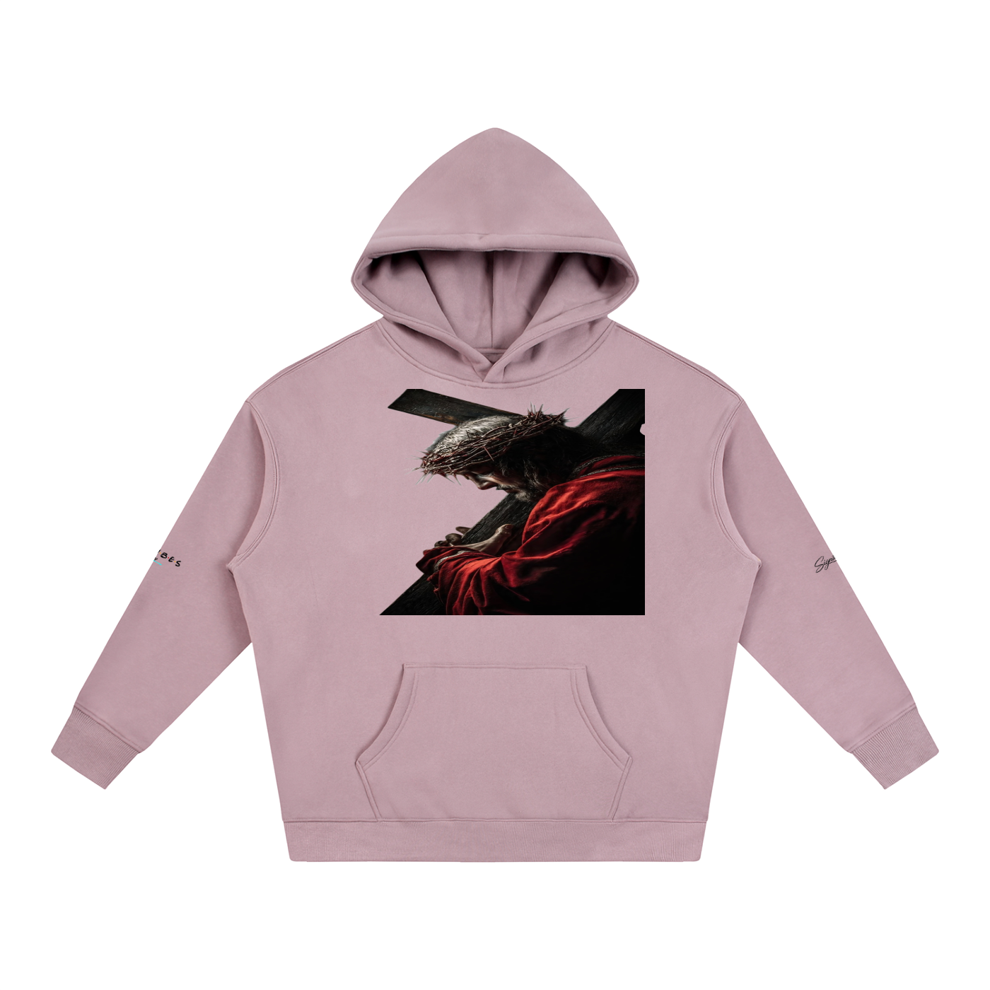 Philippians 4:13 Oversize Fleeced Hoodie