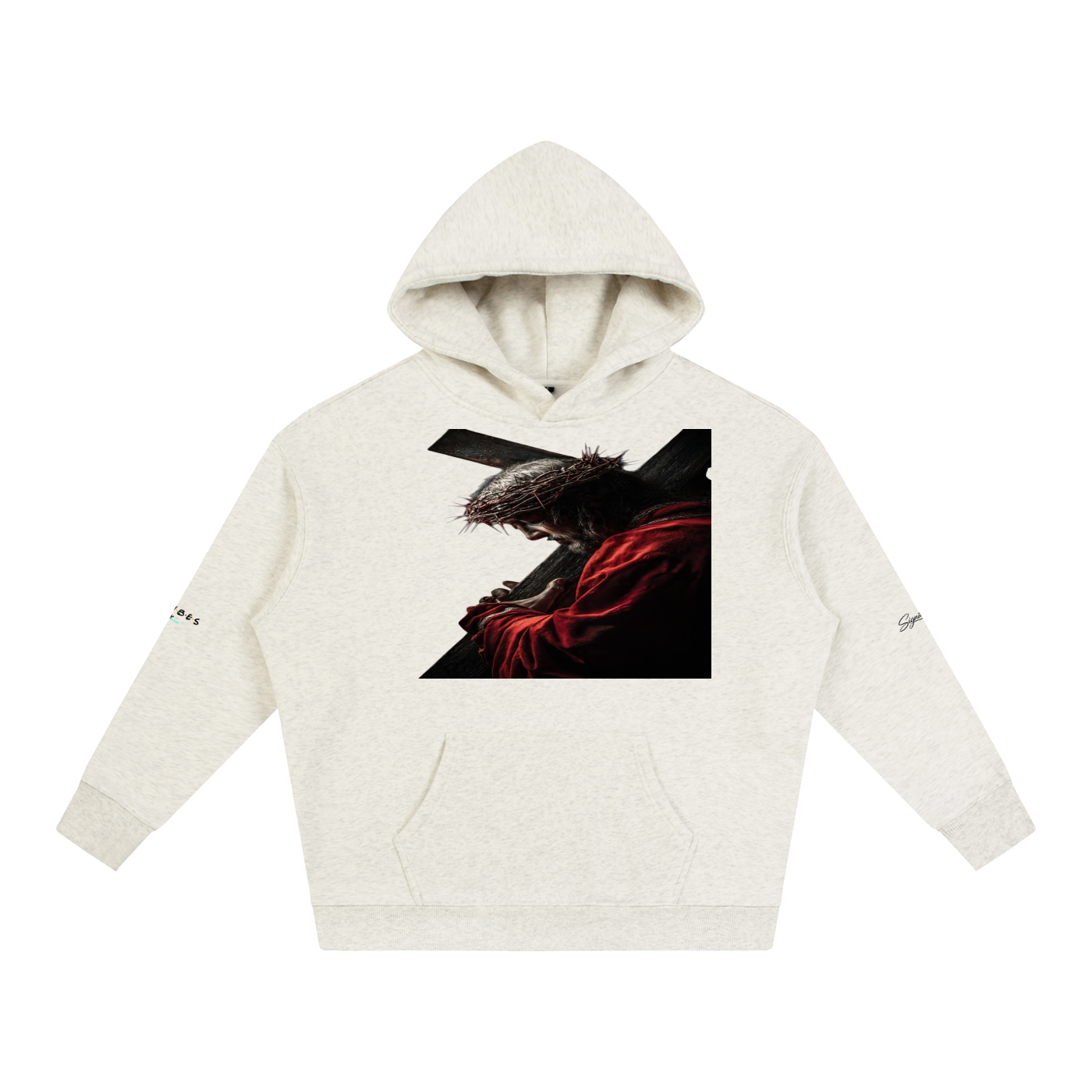 Philippians 4:13 Oversize Fleeced Hoodie