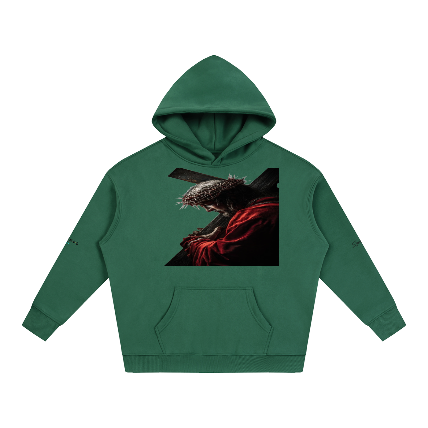 Philippians 4:13 Oversize Fleeced Hoodie