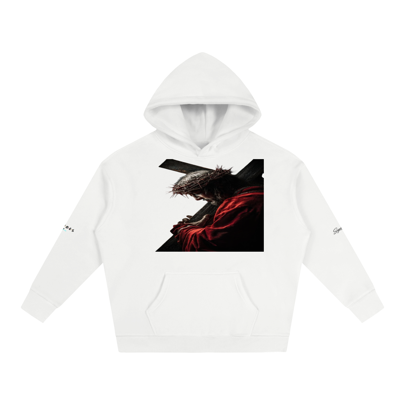Philippians 4:13 Oversize Fleeced Hoodie