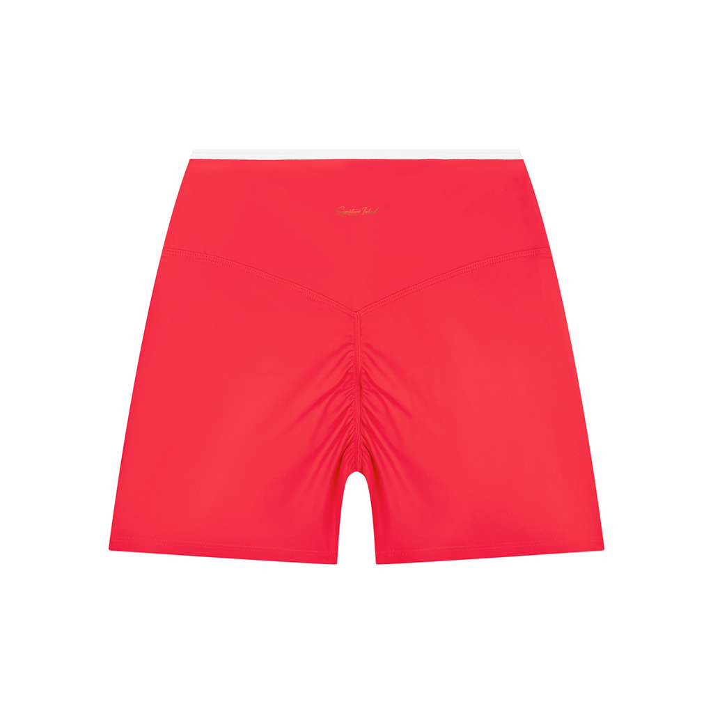 Women’s SI High Rise Color Block Yoga Shorts