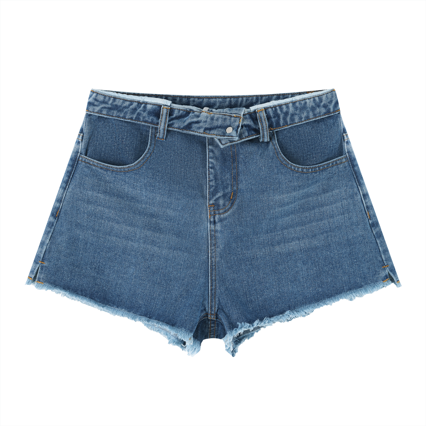 Women’s Vintage Signature Inked High Rise Denim Shorts