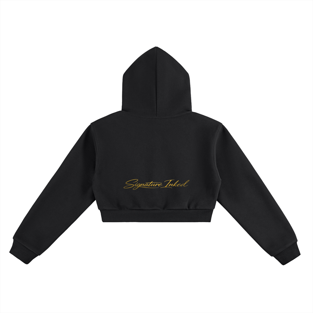 Just Spit on It Cropped Hoodie
