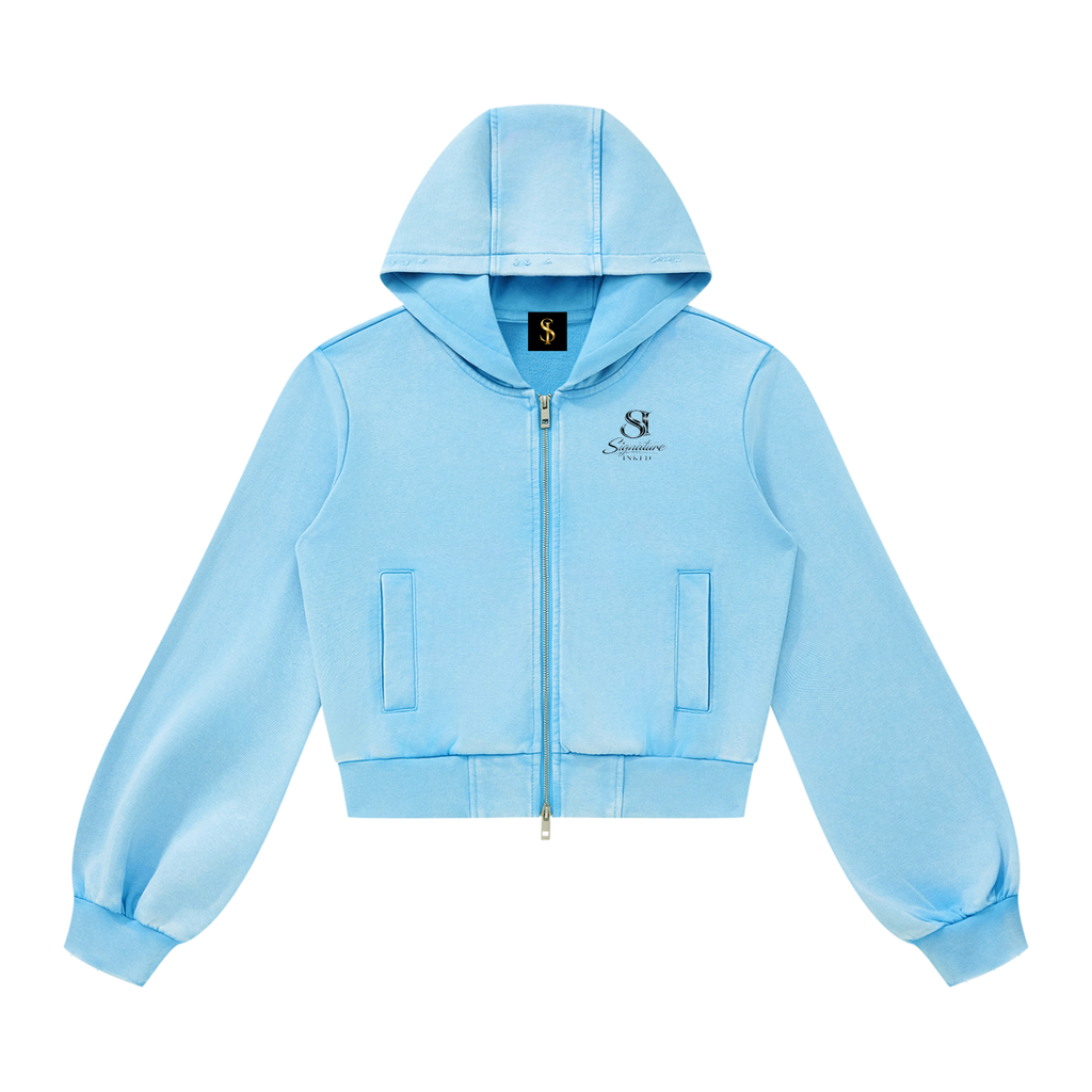 Women’s Vintage Wash Full Zip Hoodie