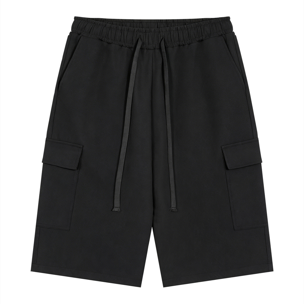 Unisex Drawstring Cargo SI Shorts