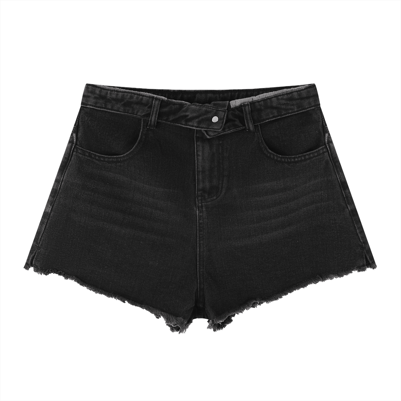 Women’s Vintage Signature Inked High Rise Denim Shorts