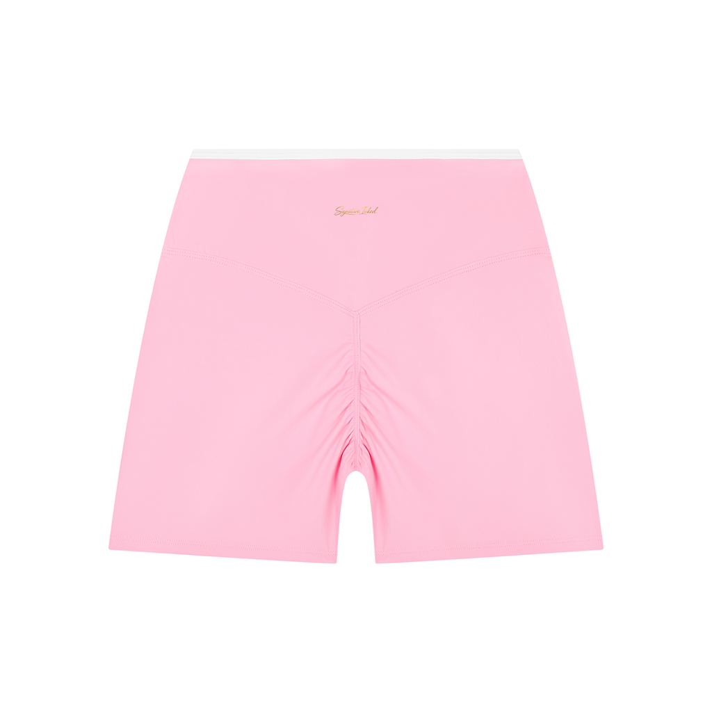 Women’s SI High Rise Color Block Yoga Shorts