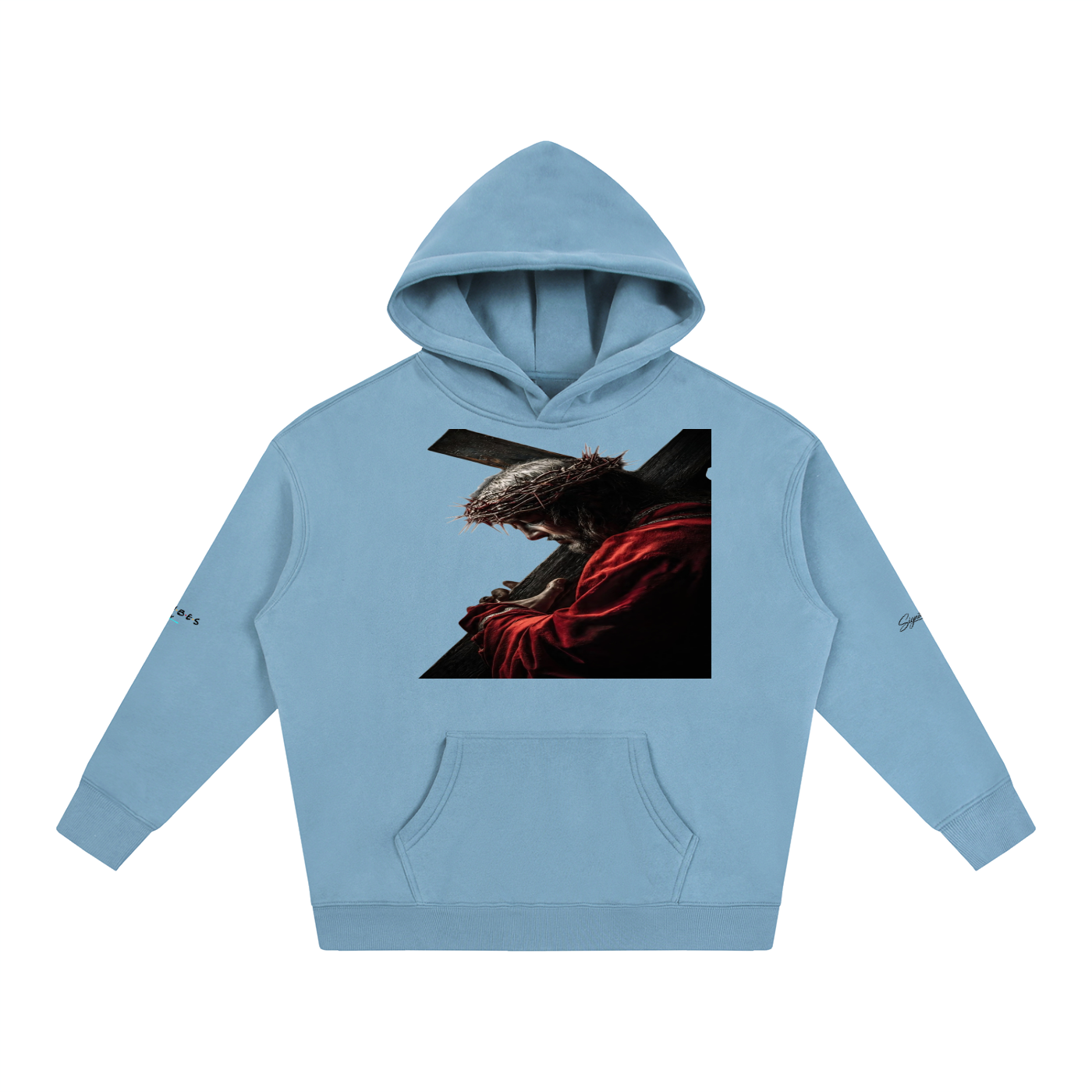 Philippians 4:13 Oversize Fleeced Hoodie
