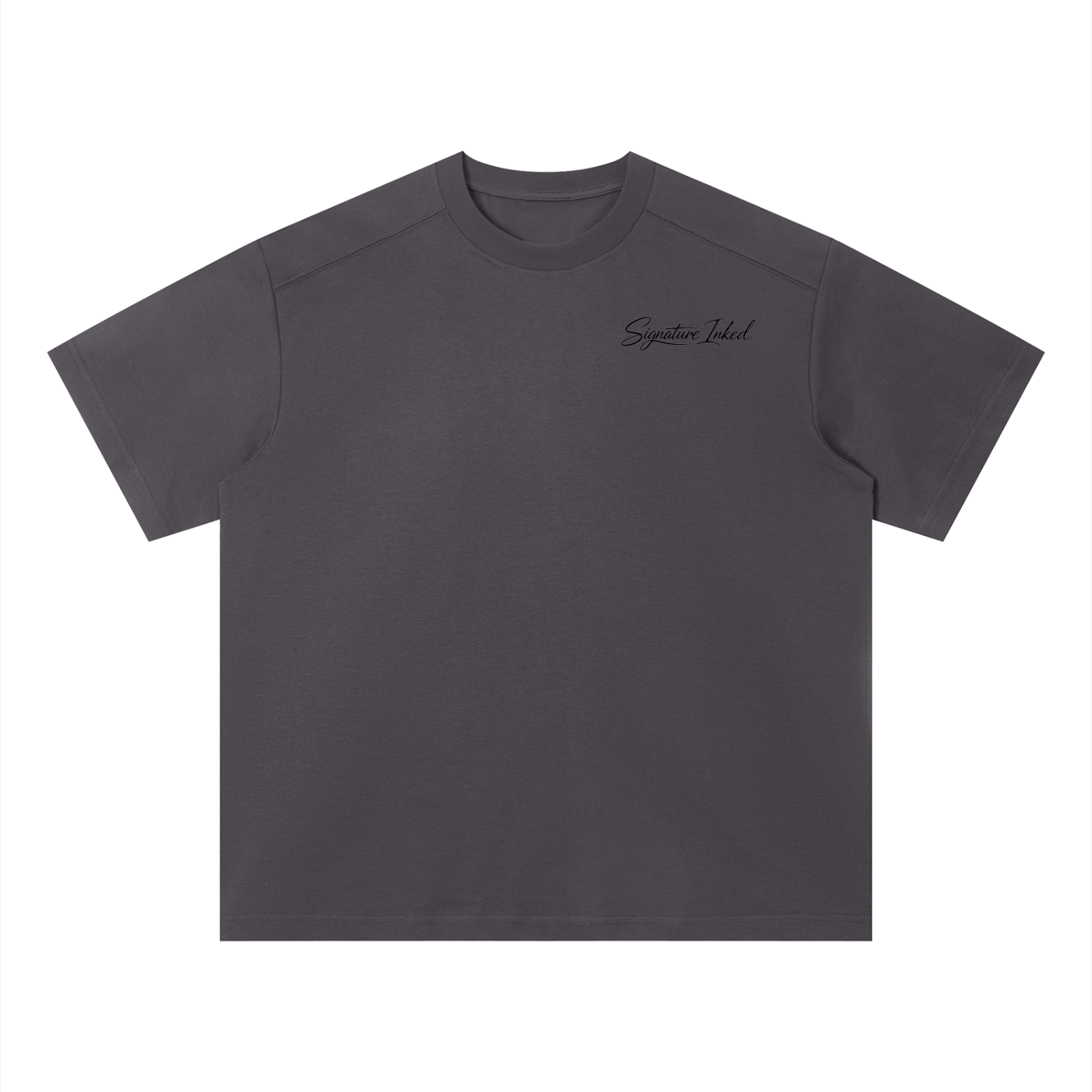 Unisex Sorona Signature Inked Quick-Dry Loose Fit Boxy T-Shirt