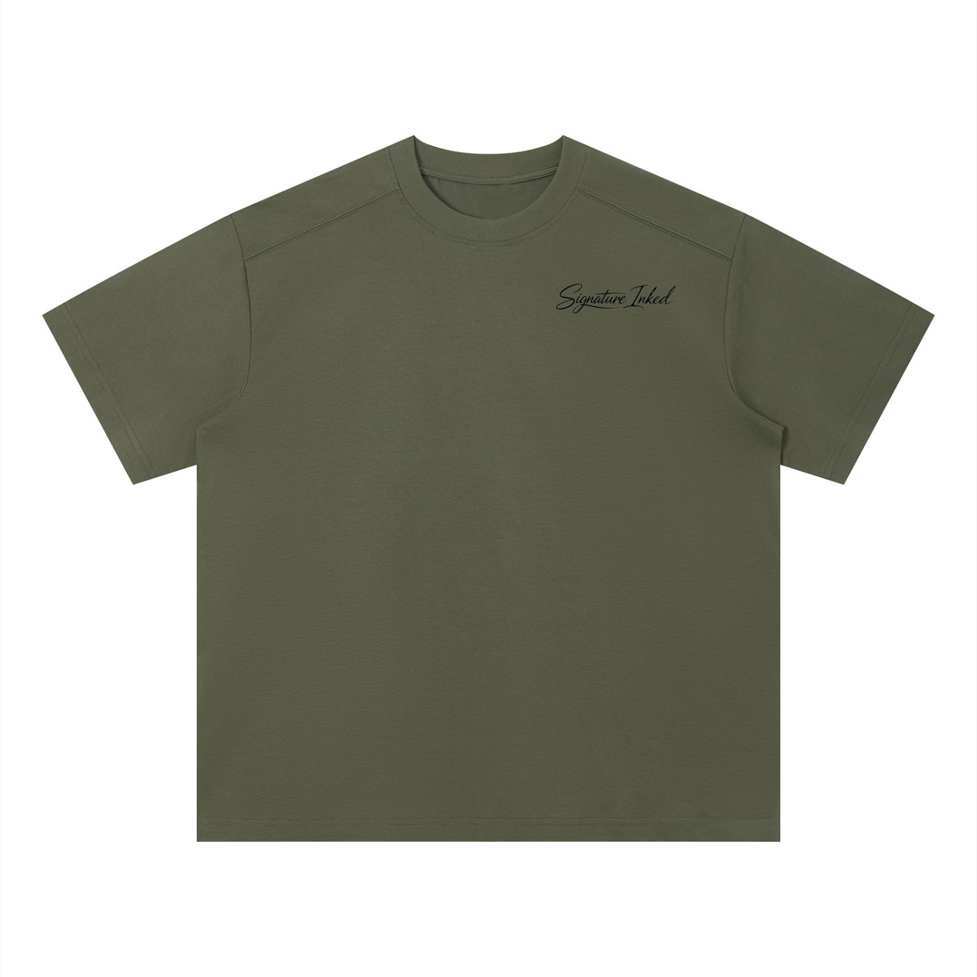 Unisex Sorona Signature Inked Quick-Dry Loose Fit Boxy T-Shirt