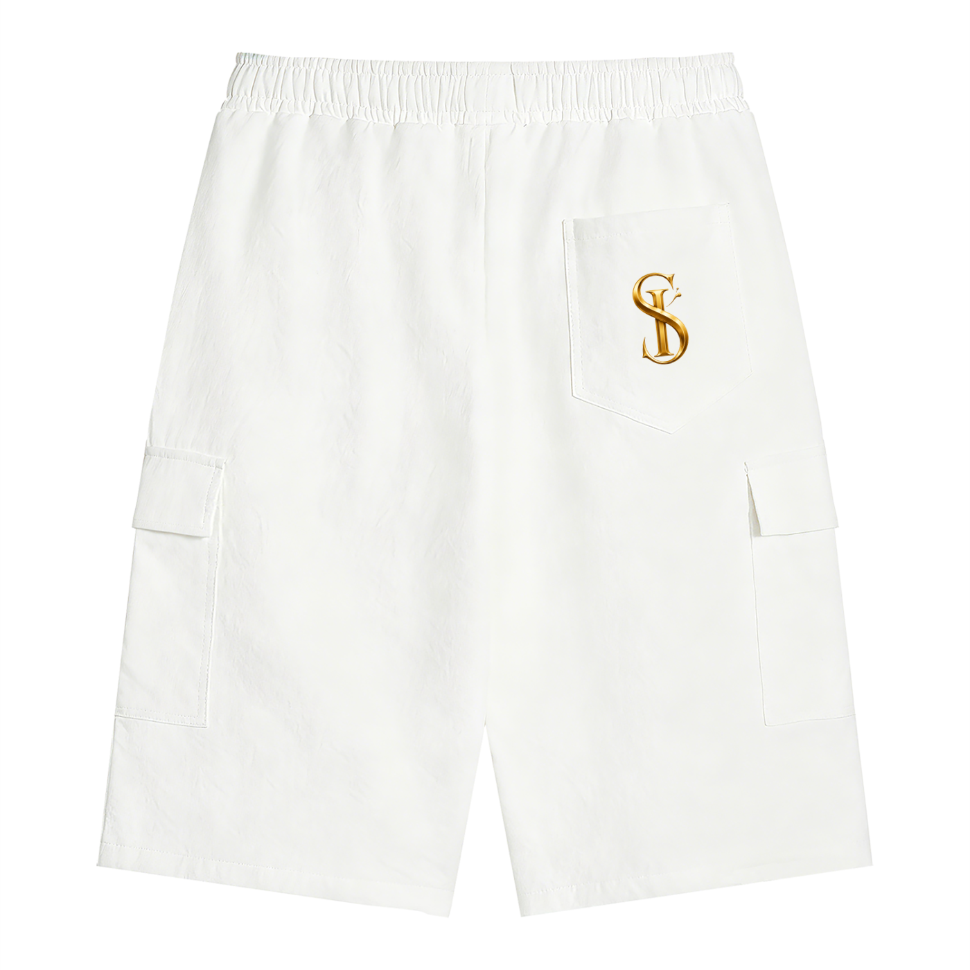 Unisex Drawstring Cargo SI Shorts