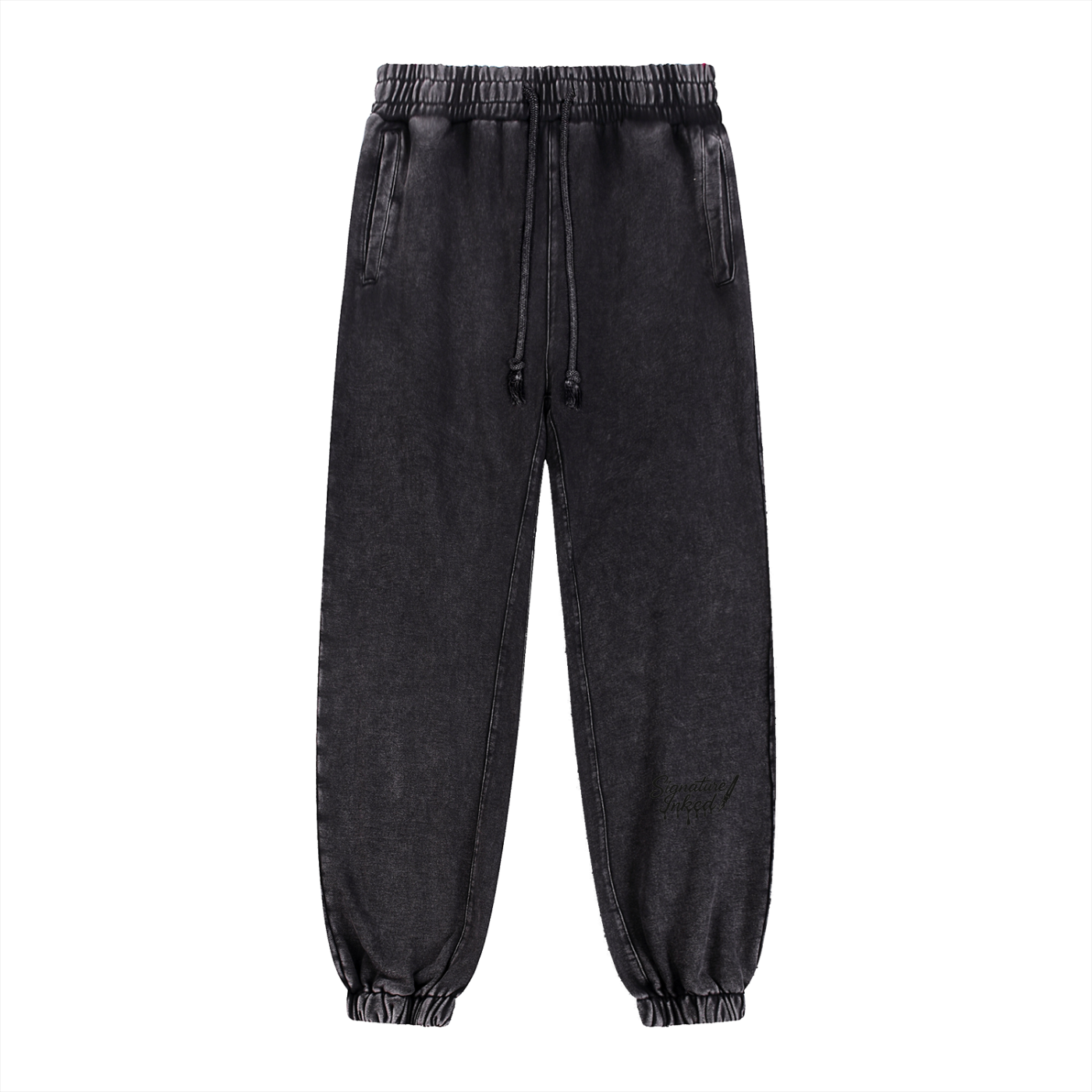 Signature Inked Snow Wash Heavyweight Jogged Sweatpants