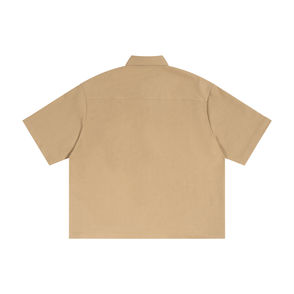 Unisex Boxy Heavyweight Short Sleeve SI Shirt