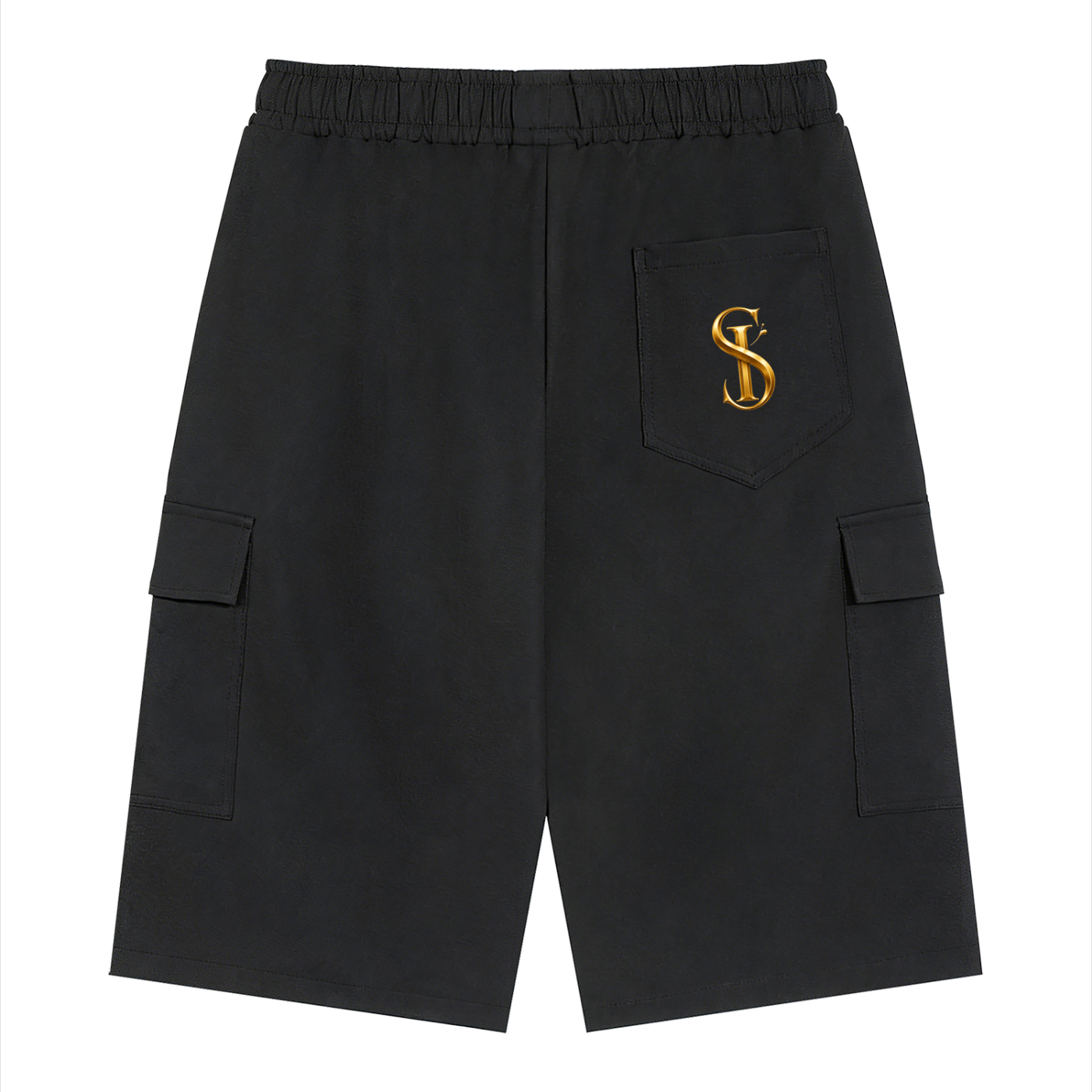 Unisex Drawstring Cargo SI Shorts