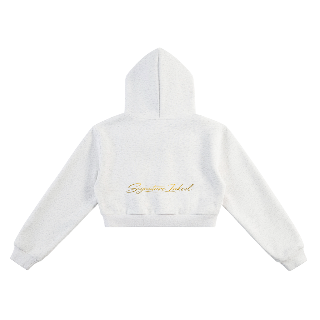 Just Spit on It Cropped Hoodie
