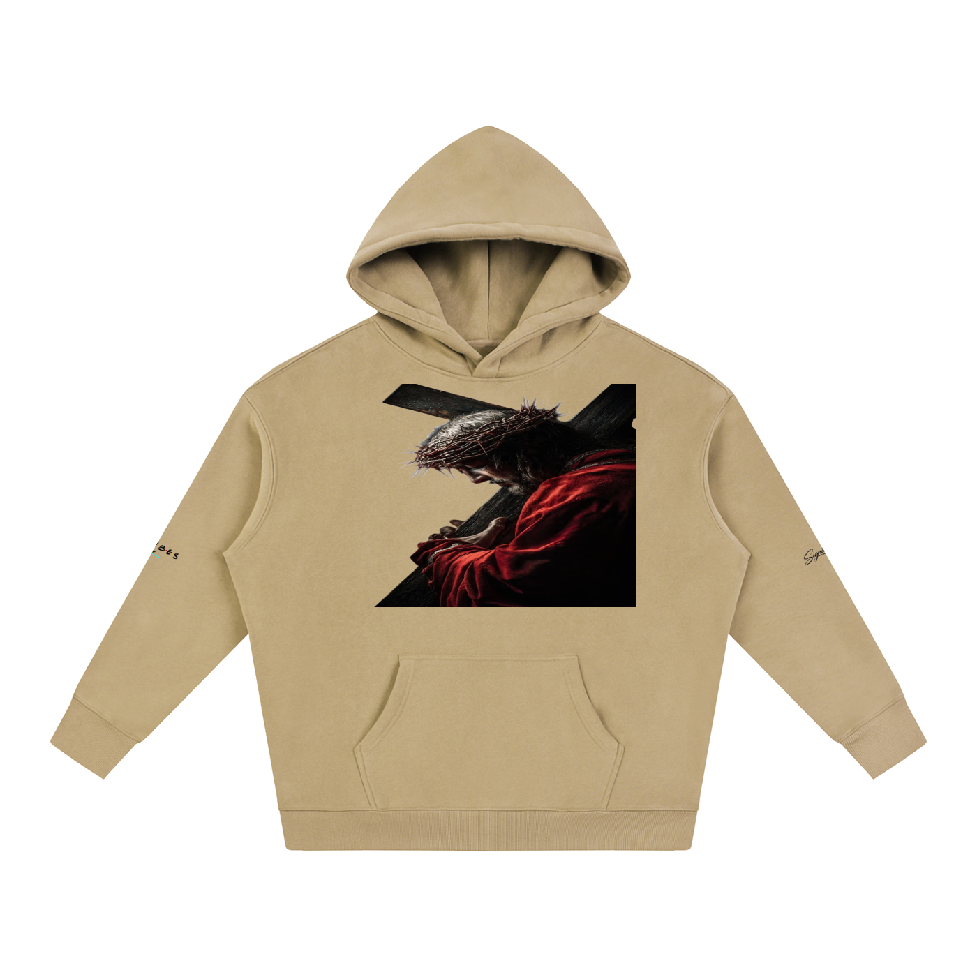 Philippians 4:13 Oversize Fleeced Hoodie