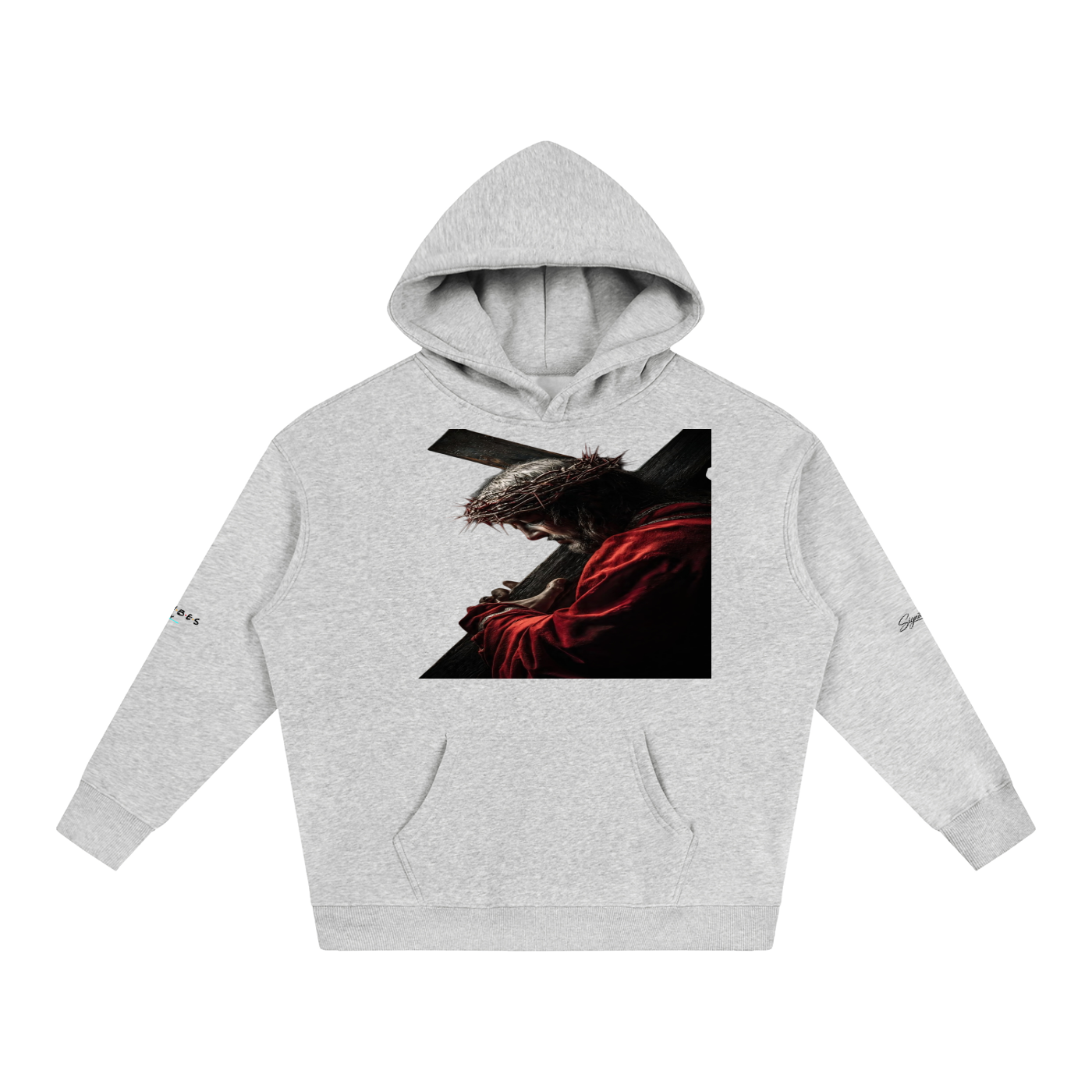 Philippians 4:13 Oversize Fleeced Hoodie