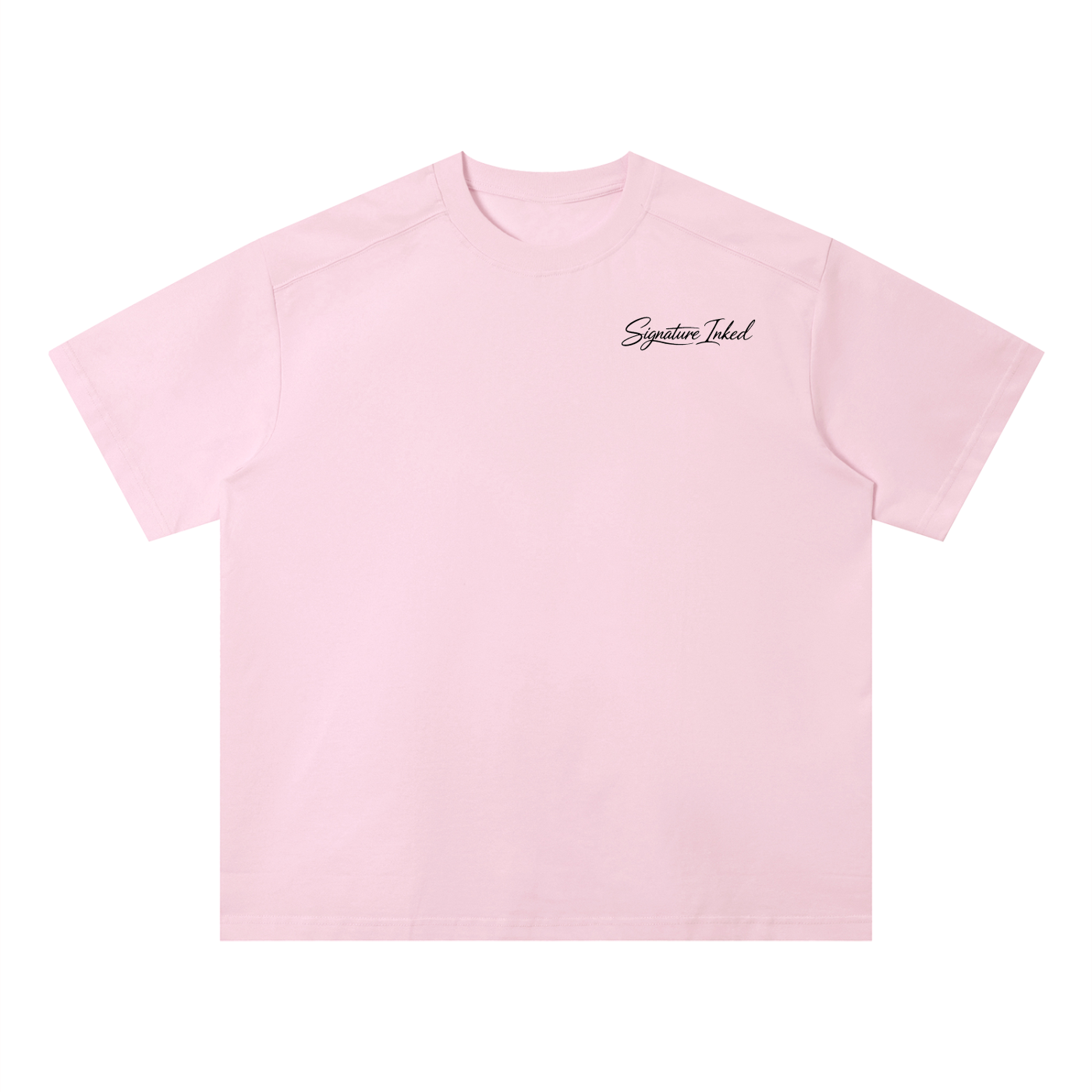 Unisex Sorona Signature Inked Quick-Dry Loose Fit Boxy T-Shirt