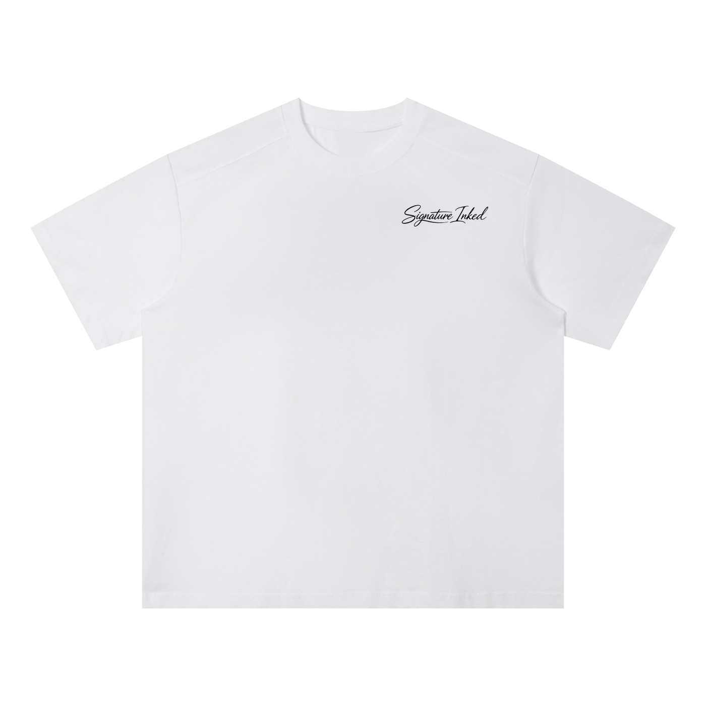 Unisex Sorona Signature Inked Quick-Dry Loose Fit Boxy T-Shirt