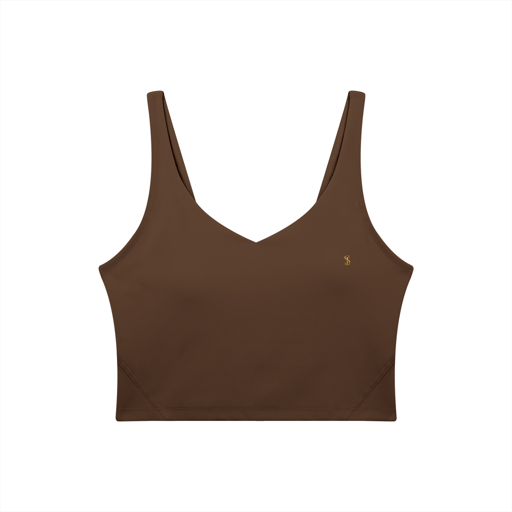 Women's SI V-Neck Yoga Sports Bra