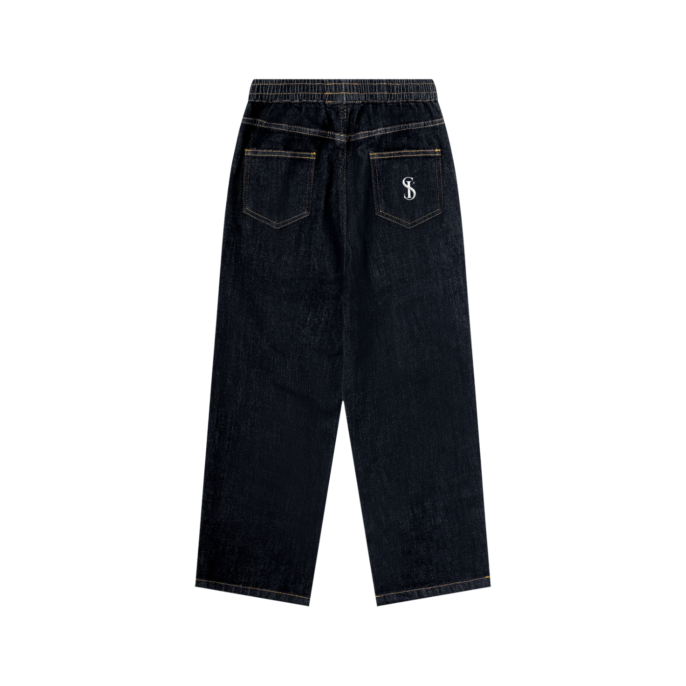 Kid’s Straight Leg Elastic Waist Jeans