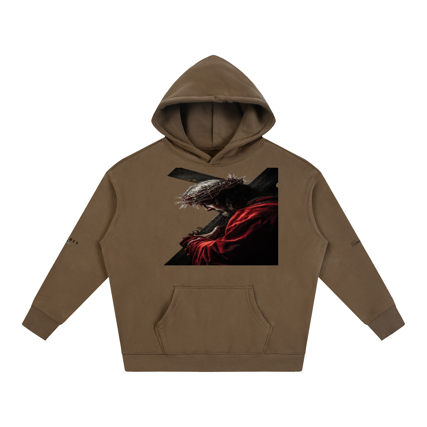Philippians 4:13 Oversize Fleeced Hoodie