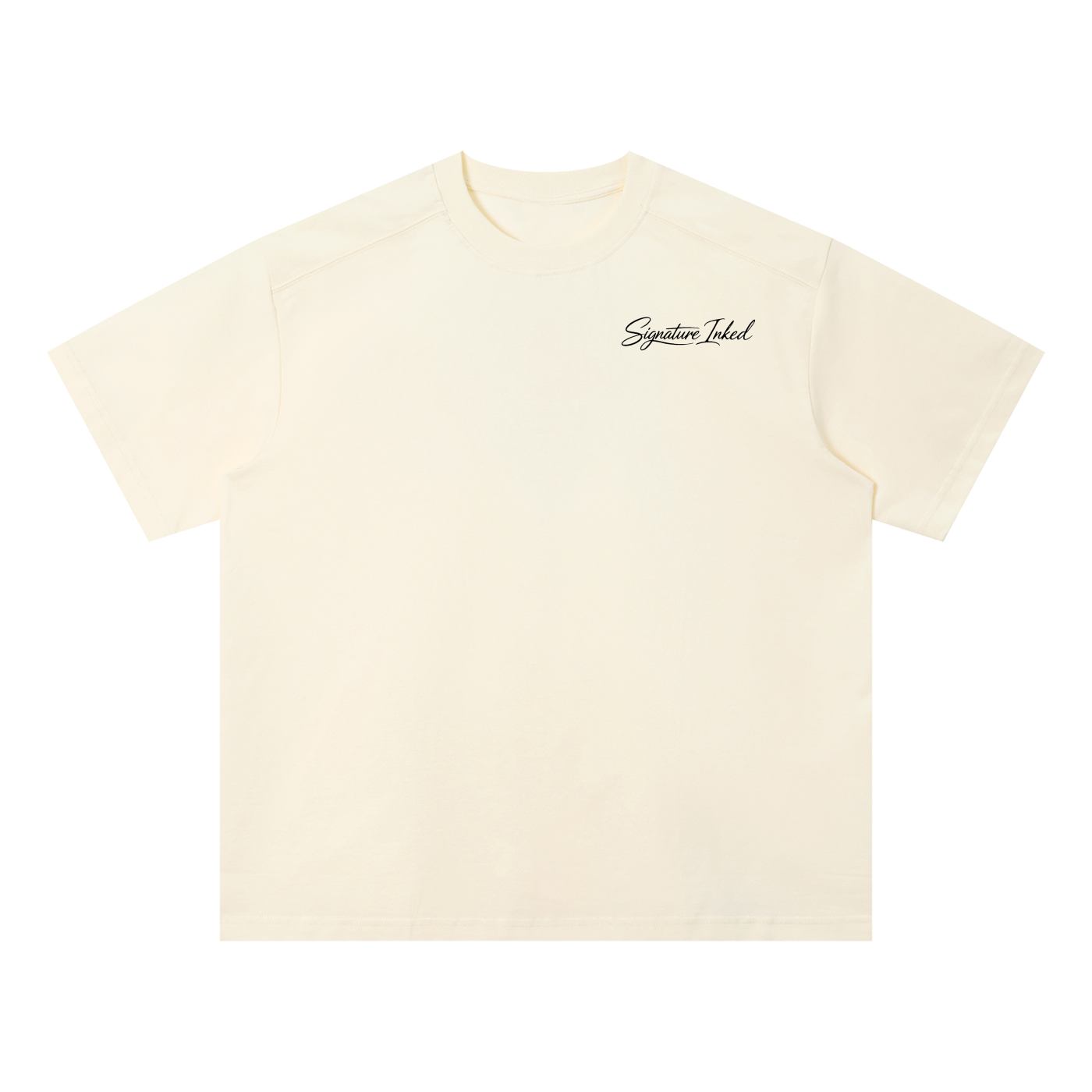 Unisex Sorona Signature Inked Quick-Dry Loose Fit Boxy T-Shirt