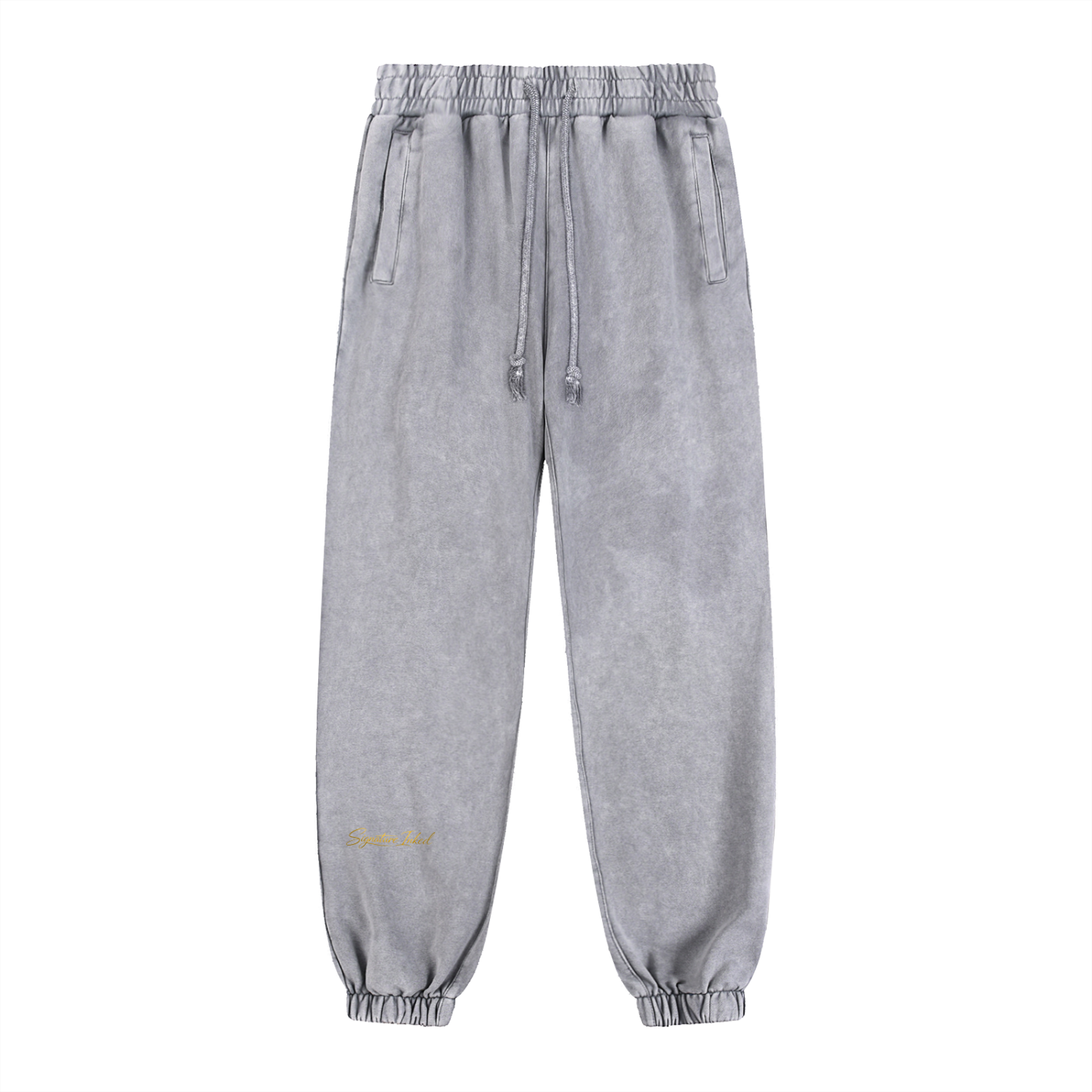 Snow Wash Signature Inked Heavyweight Jogged Sweatpants