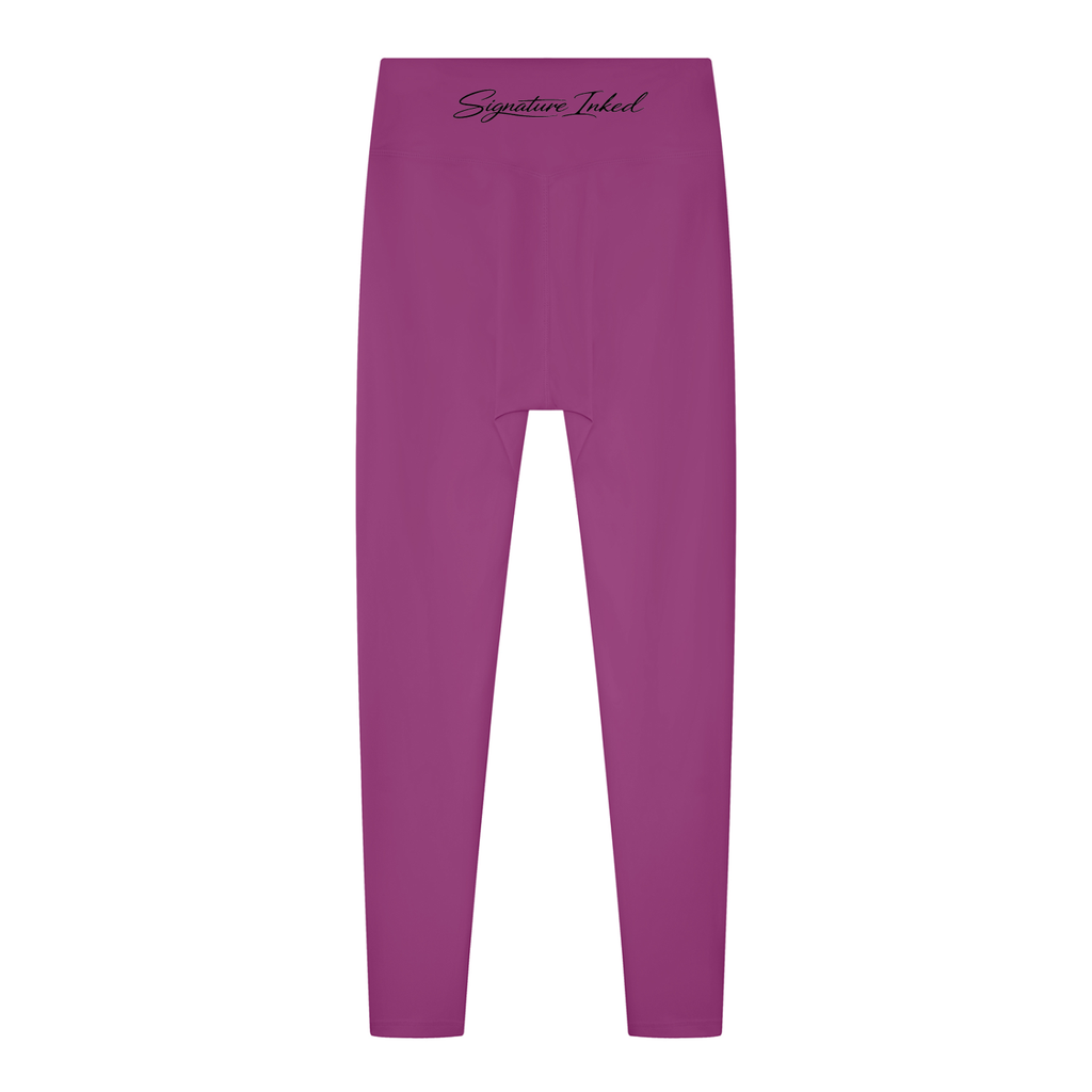 Women's Solid High Rise Leggings