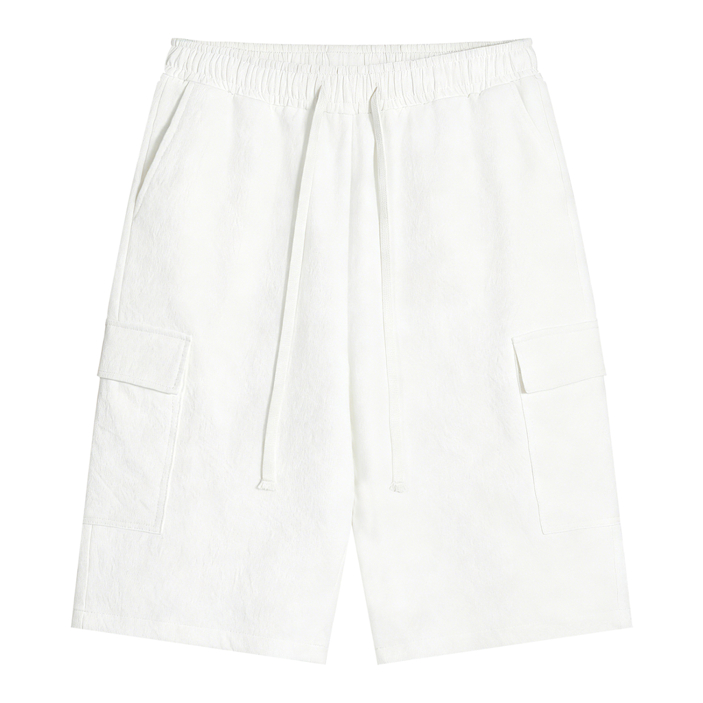 Unisex Drawstring Cargo SI Shorts