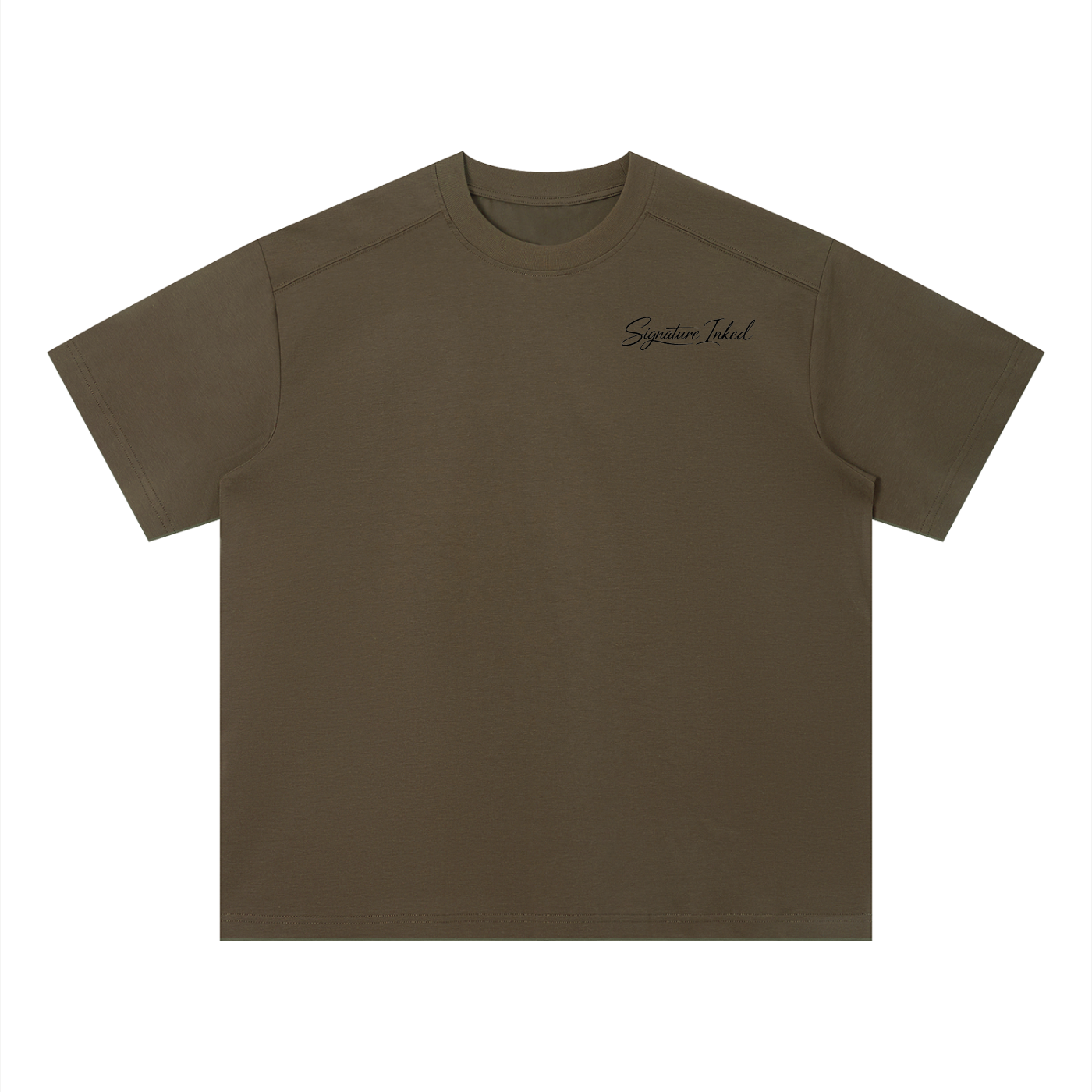 Unisex Sorona Signature Inked Quick-Dry Loose Fit Boxy T-Shirt