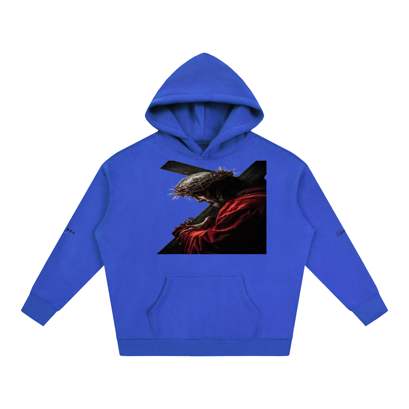 Philippians 4:13 Oversize Fleeced Hoodie