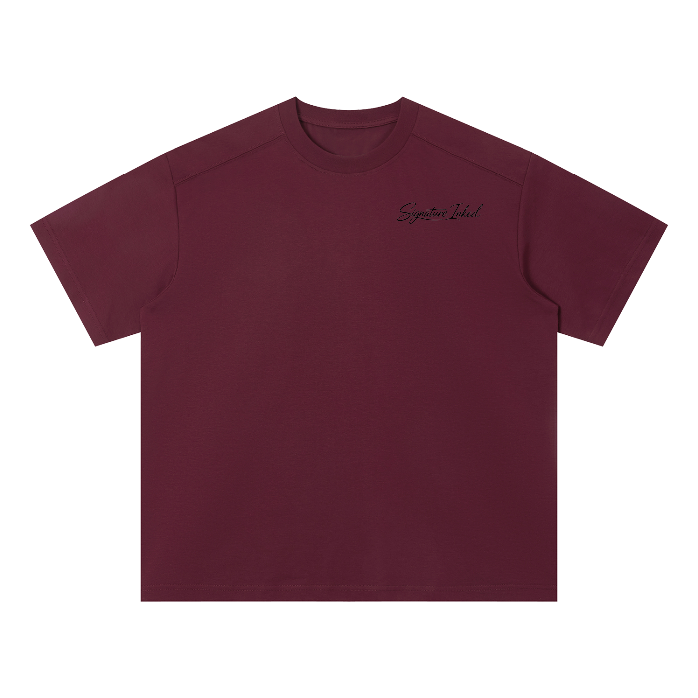 Unisex Sorona Signature Inked Quick-Dry Loose Fit Boxy T-Shirt