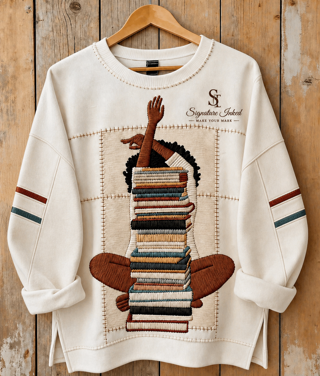 Make Your Mark Embroidered Sweatshirt