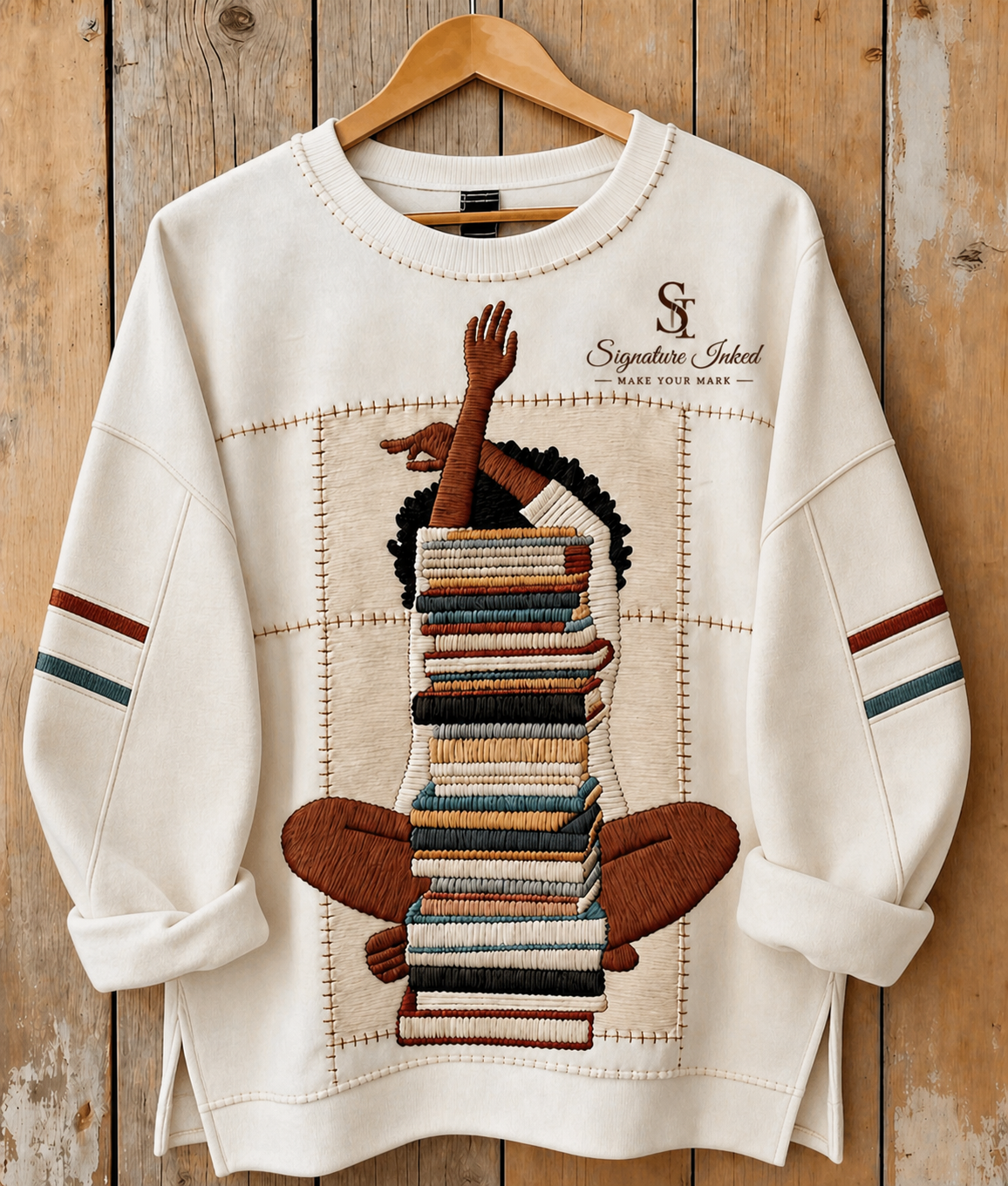 Make Your Mark Embroidered Sweatshirt