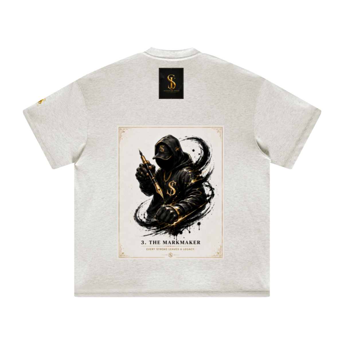 305GSM Unisex FOG Earth-Tone 20-Color Drop-Shoulder T-shirt Beige 